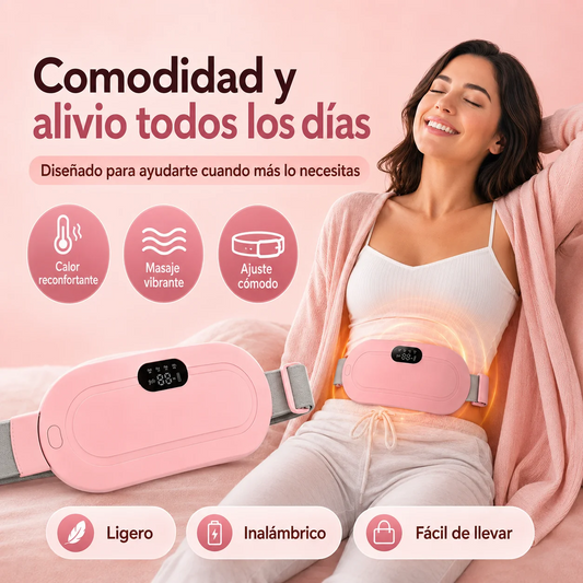 Cinturón Térmico Menstrual – Calor y Masaje para Aliviar el Malestar y los Cólicos