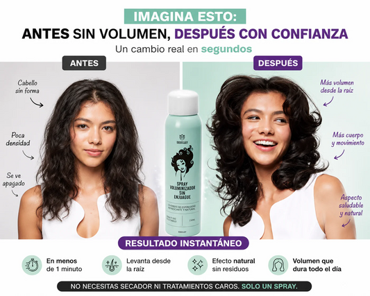 Spray Voluminizador - Sin Enjuague Luckylily