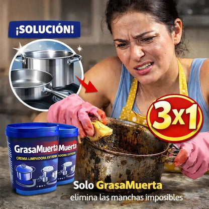 LIMPIADOR ELIMINADOR DE ÓXIDO Y GRASA MULTIUSOS - Llevas 3 y paga 1